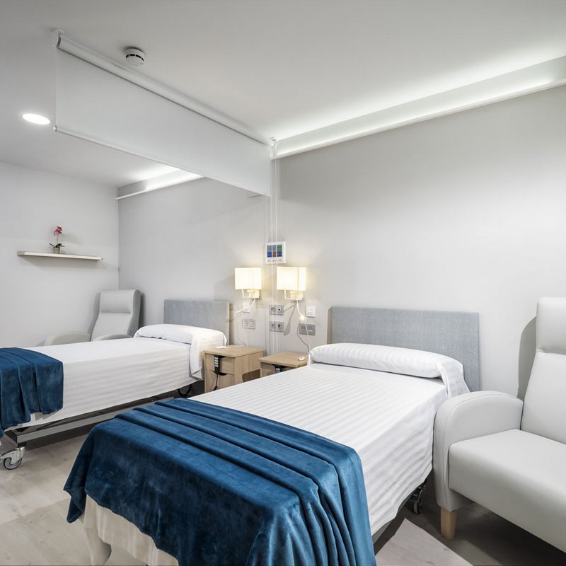 Habitacions dobles a centre geriàtric CleceVitam Ponent Lleida