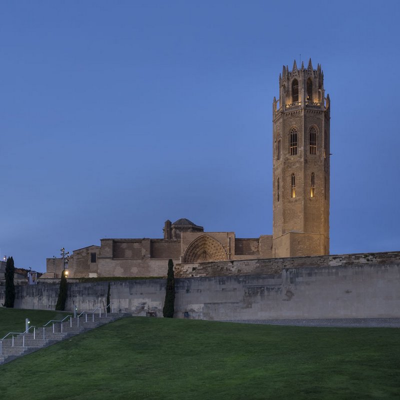 Patrimoni al centre històric de Lleida prop de residència per a persones grans CleceVitam Ponent