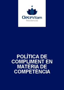 Política de compliment en matèria de competència CleceVitam